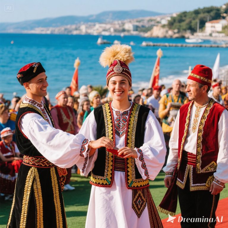 Pertunjukan opera di teater antik di Antalya, seni pasir di tepi pantai, dan festival musik klasik di luar ruangan.