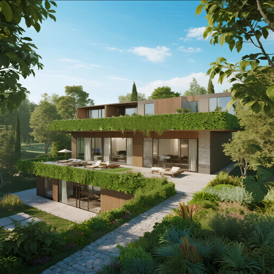 Hotel ramah lingkungan di Antalya dengan elemen hijau, panel surya, dan desain alami